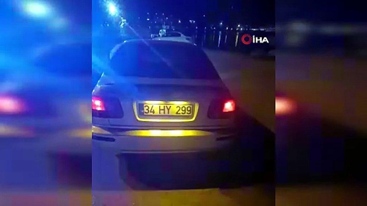 Abartılı egzoz bulunan araca 21 bin TL ceza