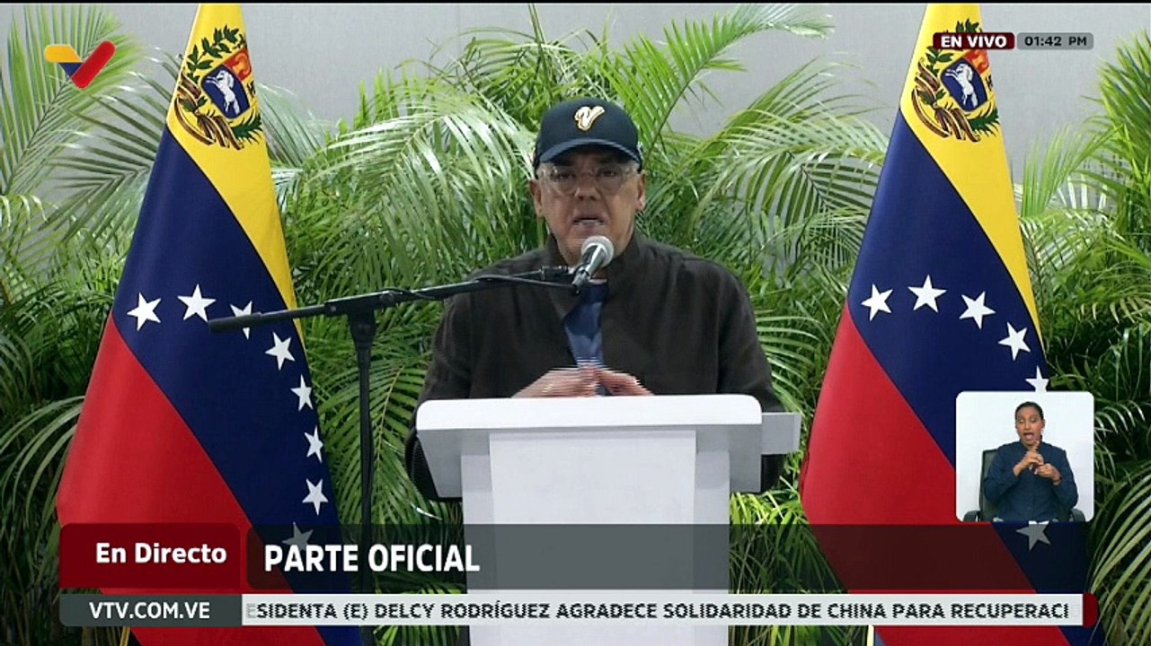 Jorge Rodríguez informó que han disminuido las réplicas de los sismos