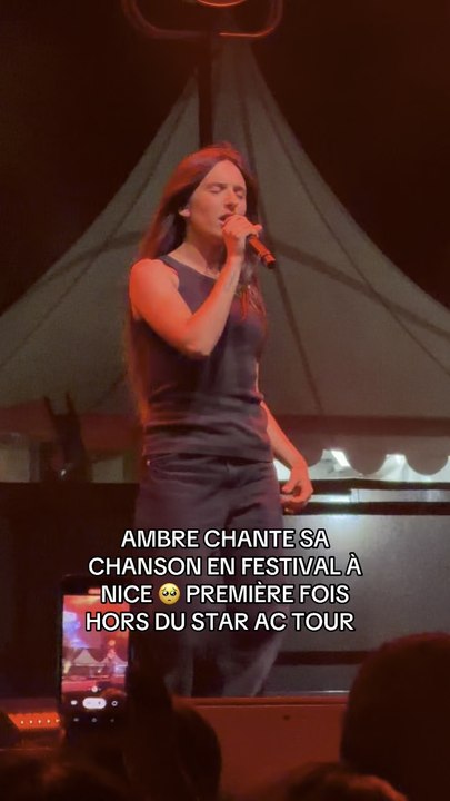 AMBRE CHANTE SA CHANSON EN CONCERT | STAR ACADEMY 2025 ⭐️