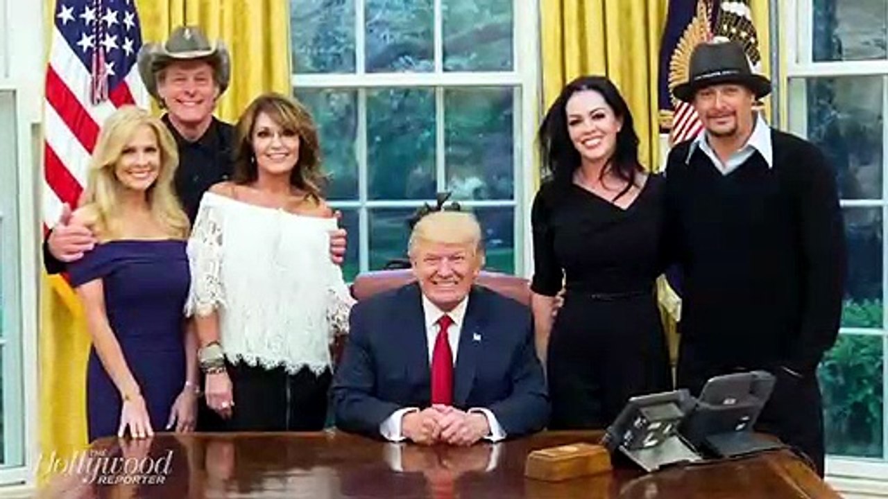 Late Night Hosts Poke Fun at Sarah Palin, Kid Rock, Ted Nugent's Visit to the White House | THR News [Full Movie]