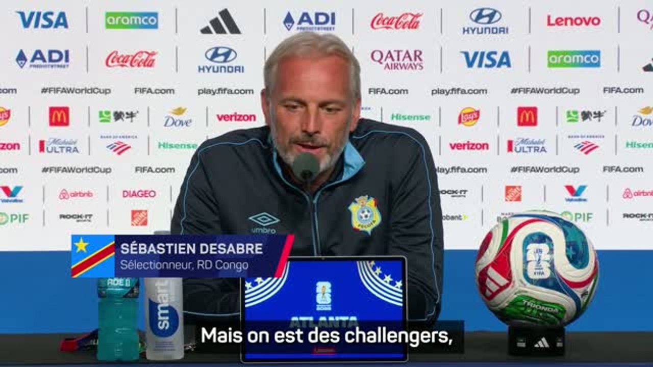 RD Congo - Desabre : "C'est l'Angleterre qui a la pression"
