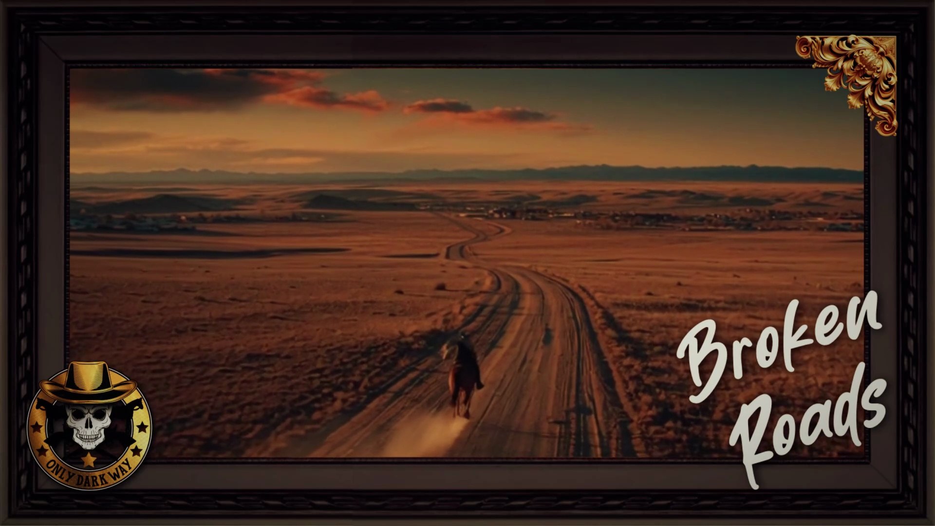 ⁣Broken Roads - Dark Country Music // Only Dark Way Song