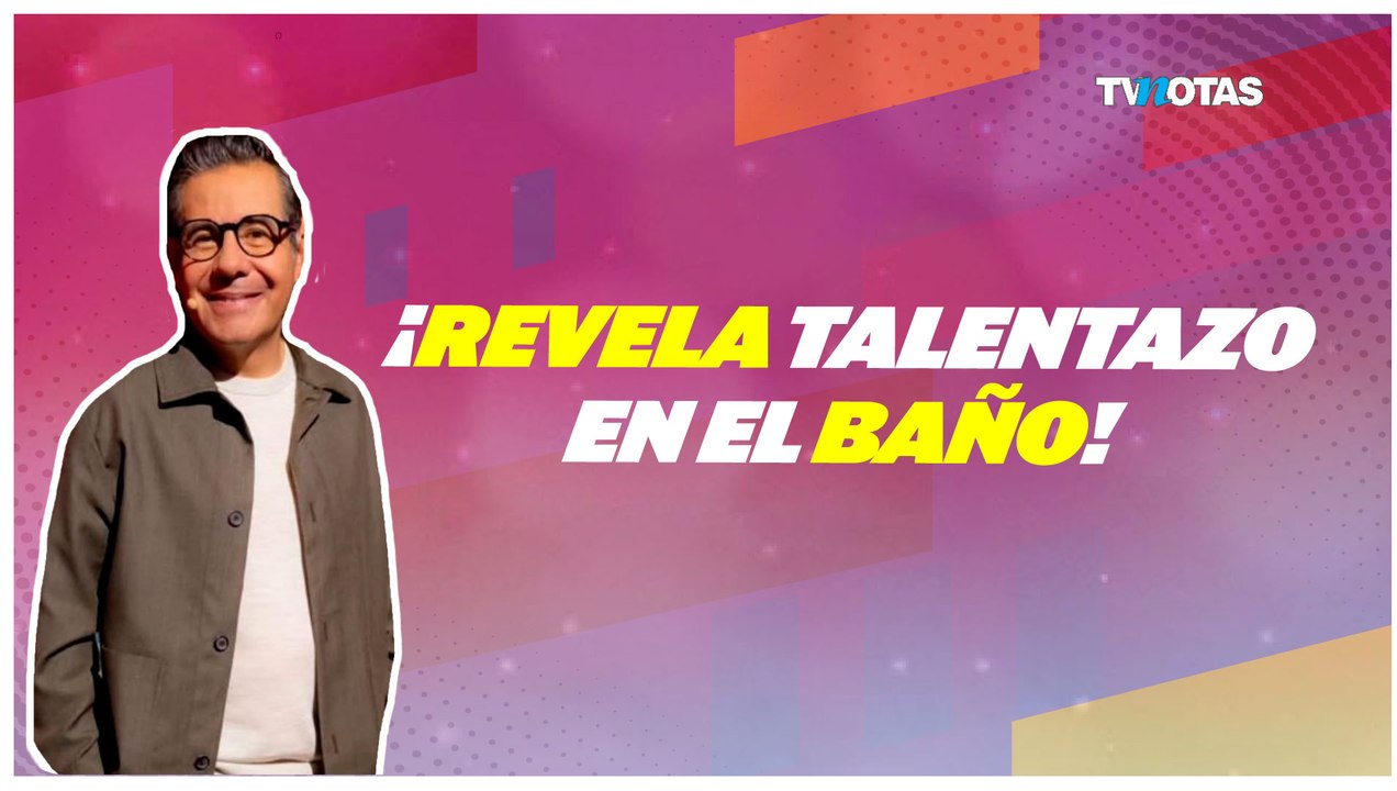 Yordi Rosado revela su “talento secreto” en el baño y sorprende a todos