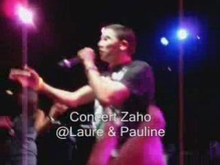 Concert de Zaho au Trabendo