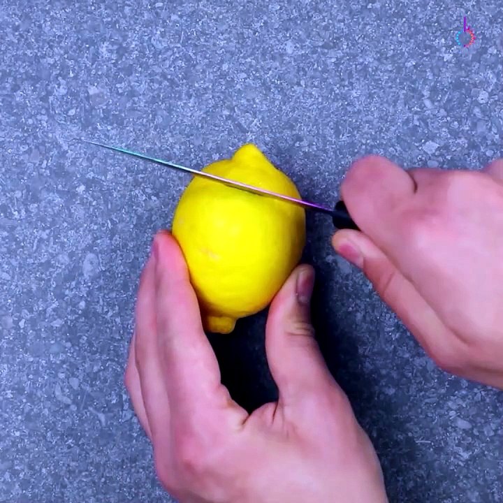 Lemon vase for your flowers DIY!