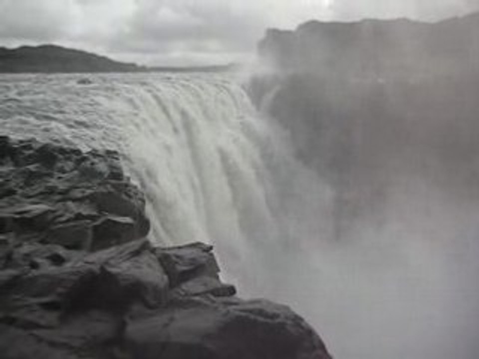 Les chutes de Gullfoss en Islande