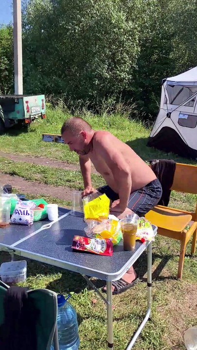 Hot Day Calls for a Refreshing Splash While Fishing