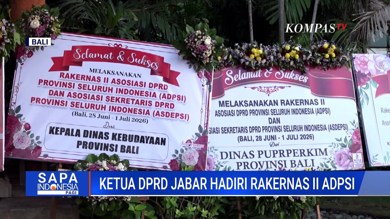 Rakernas Kedua ADPSI 2026 Digelar di Bali, Fokus Sinergi Pusat dan Daerah | SAPA PAGI