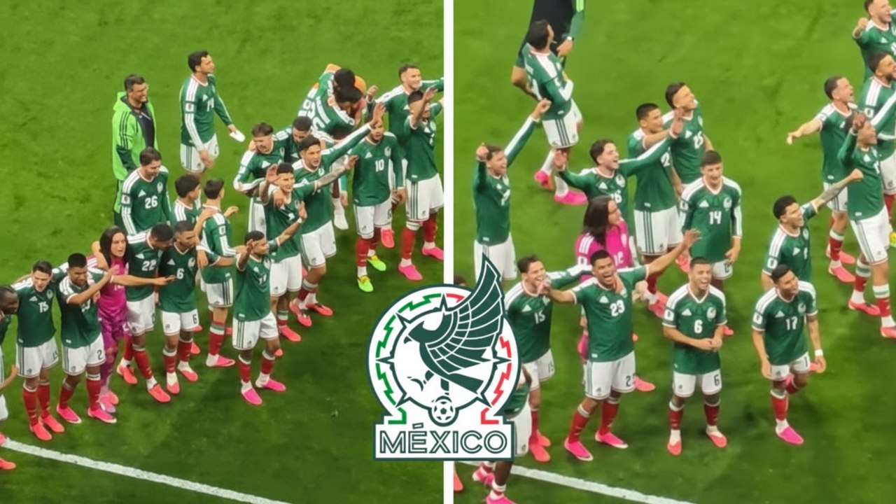Selección Mexicana celebra el pase a octavos de...