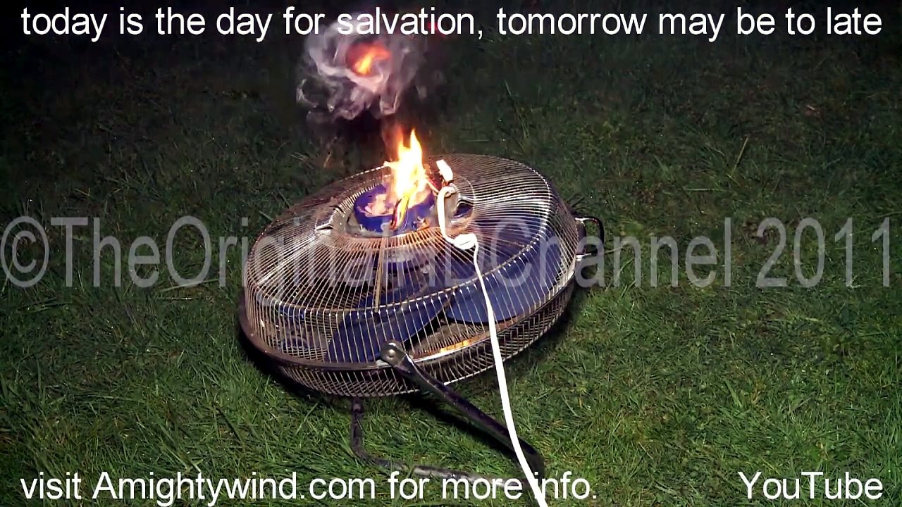 Lakewood high velocity fan motor fire