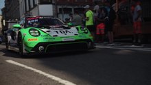 Porshce at Spa 24h - the Parade in Spa city centre