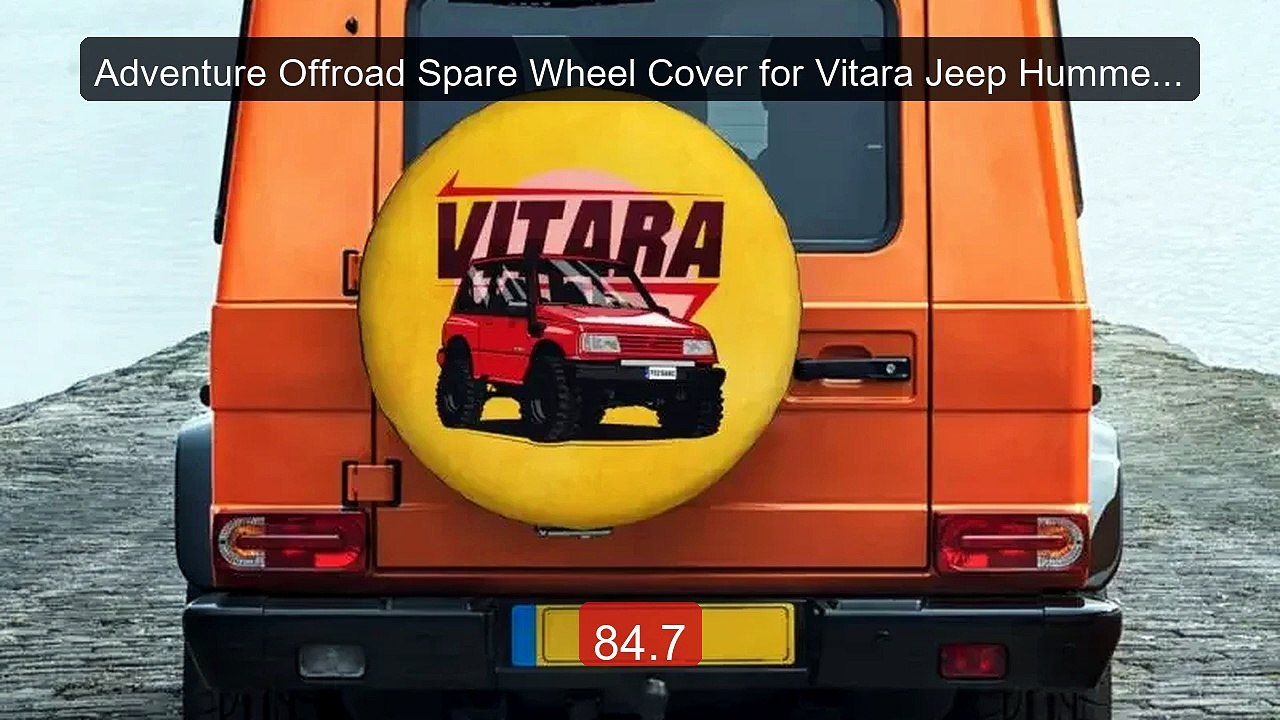 Adventure Offroad Spare Wheel Cover for Vitara Jeep Hummer 4W... -- Amazing Value 2026 | Must Have!