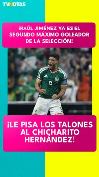 ⚽🇲🇽 Raúl Jiménez sigue haciendo historia con la Selección Mexicana.
