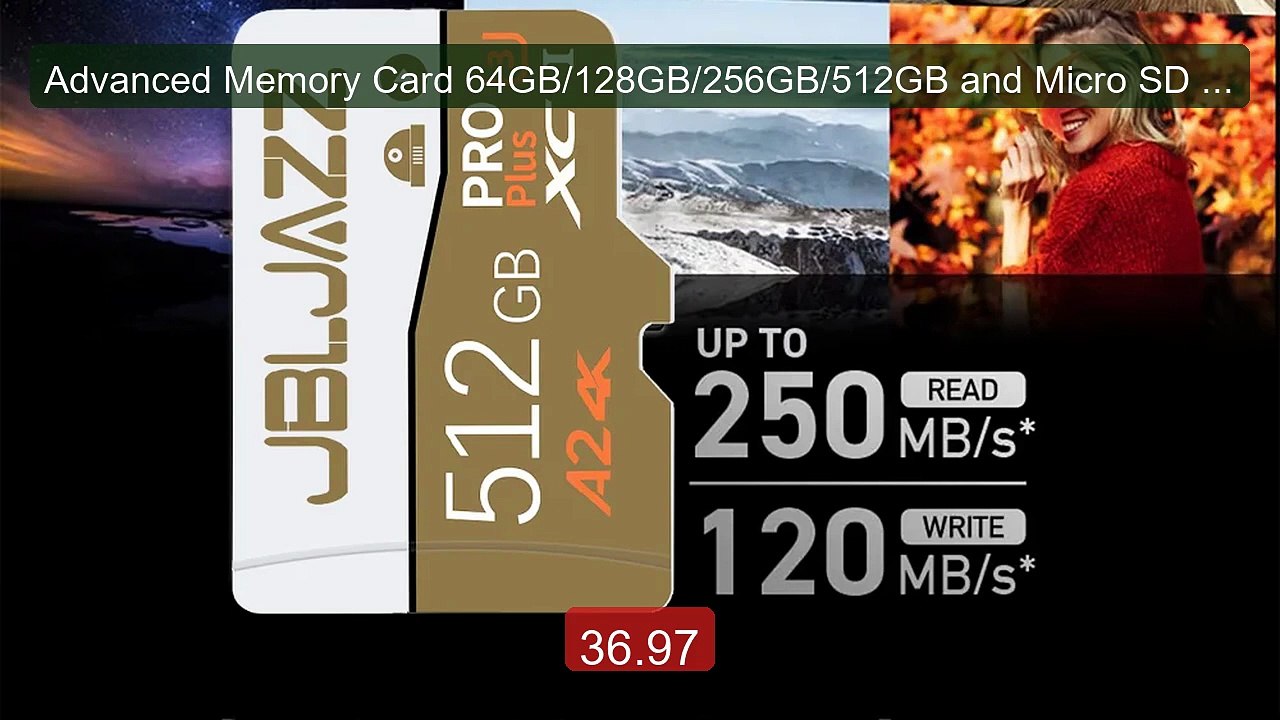 Advanced Memory Card 64GB/128GB/256GB/512GB and Micro SD Card... -- Amazing Value 2026 | Must Have!