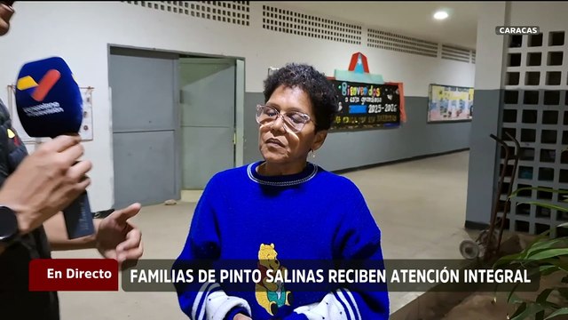 Familias afectadas reciben atención integral en el campamento transitorio de la U.E. Simón Rodríguez