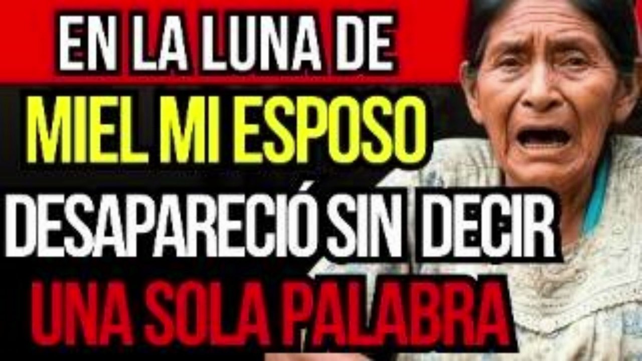 MI ESPOSO ME ABANDONÓ EN PLENA LUNA DE MIEL SIN DECIR UNA SOLA PALABRA