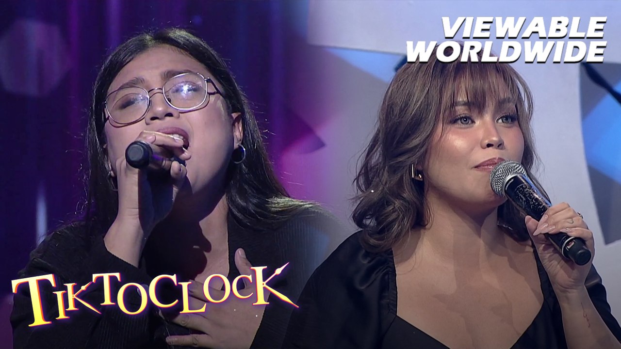 TiktoClock: Hannah Precillas, nagulat sa speaking voice ng konteserang aspiring soldier!