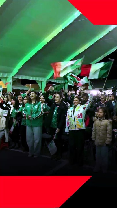 President Sheinbaum celebrates El Tri's victory