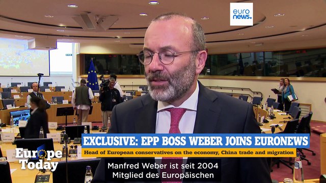 Europe Today: EVP-Chef Weber exklusiv bei Euronews, von der Leyen in Baku