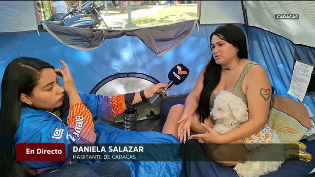 Caracas | Familias afectadas reciben atención de calidad en campamentos transitorios