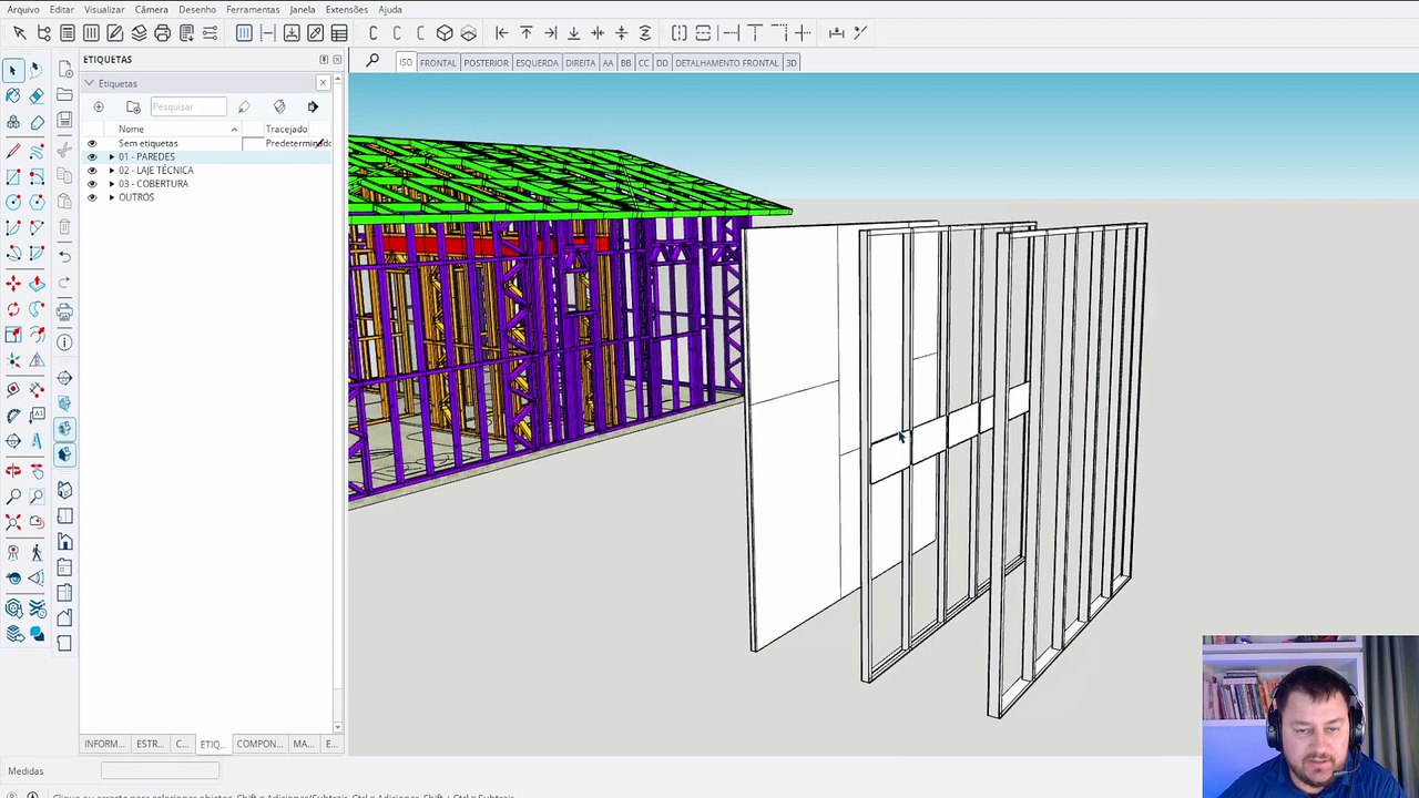 Aula 5 — Diferenças entre LSF e Drywall