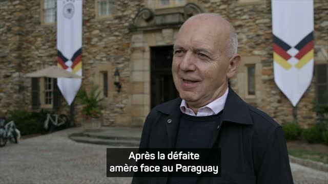 Allemagne - Notre prestation n'a pas été à la hauteur de nos attentes , juge le président de la Fédération