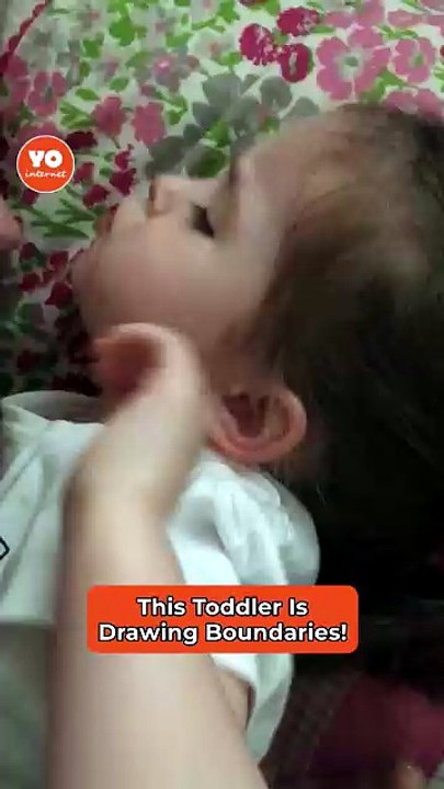 Toddler Sets Family Boundaries, Tells Mom to Leave