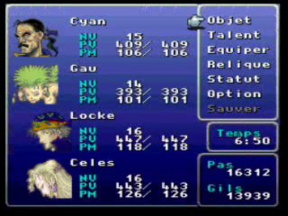 Final Fantasy VI Walkthrough 20/  Setzer