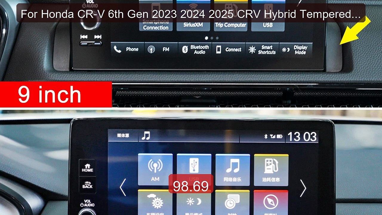 For Honda CR-V 6th Gen 2023 2024 2025 CRV Hybrid Tempered Glass GP... -- Best Deal 2026 | Shop Now!