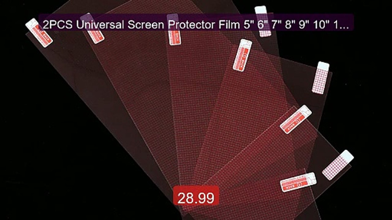 2PCS Universal Screen Protector Film 5" 6" 7" 8" 9" 10" 11" 12... -- Hot Deal 2026 | Limited Offer!
