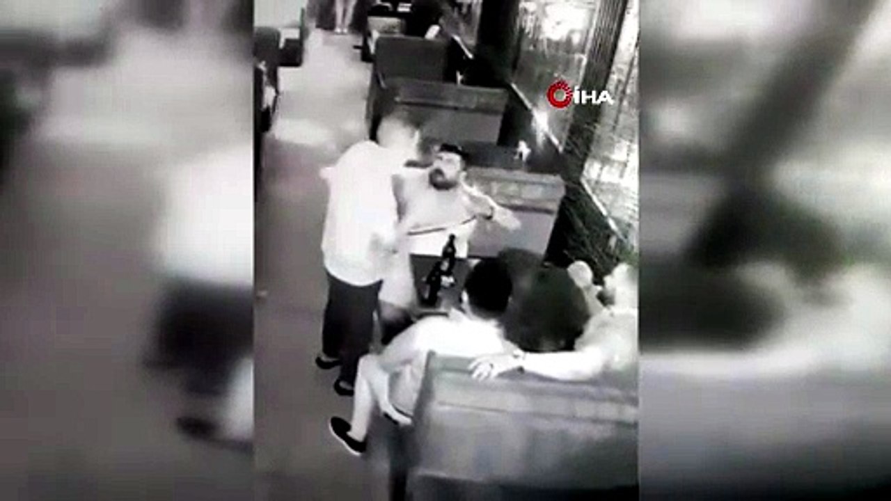 İzmir\'de eğlence mekanında ’yüksek hesap’ cinayeti kamerada