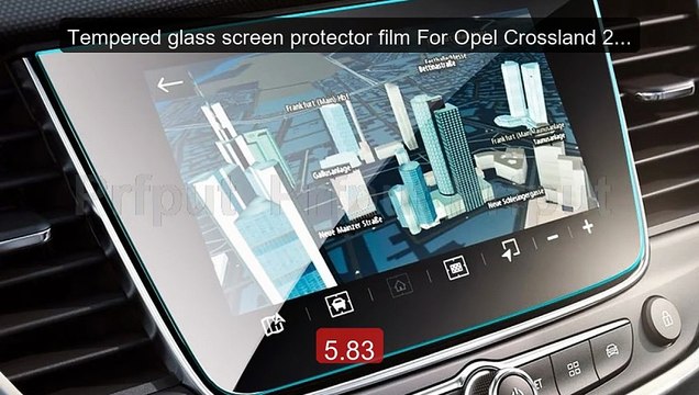 Tempered glass screen protector film For Opel Crossland 201... Top Pick 2026 | Unbeatable Price!