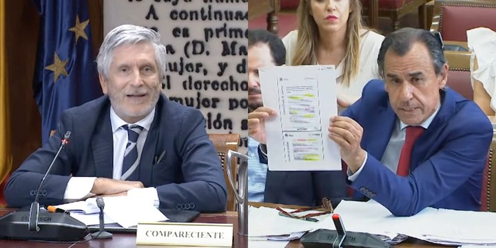 Maíllo (PP) pone contra las cuerdas a Marlaska por tapar las reuniones de la Guardia Civil con la fontanera del PSOE