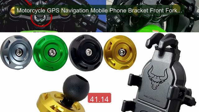 Motorcycle GPS Navigation Mobile Phone Bracket Front Fork Decorativ... Top Rated 2026 | Buy Now!