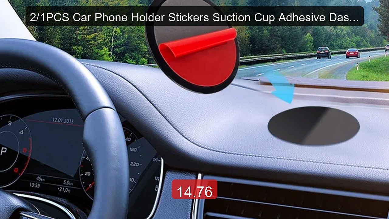 2/1PCS Car Phone Holder Stickers Suction Cup Adhesive Dashboard Mo... -- Best Deal 2026 | Shop Now!