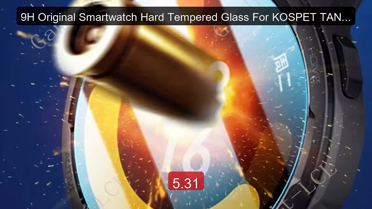 9H Original Smartwatch Hard Tempered Glass For KOSPET TANK T2 GPS ... -- Best Deal 2026 | Shop Now!