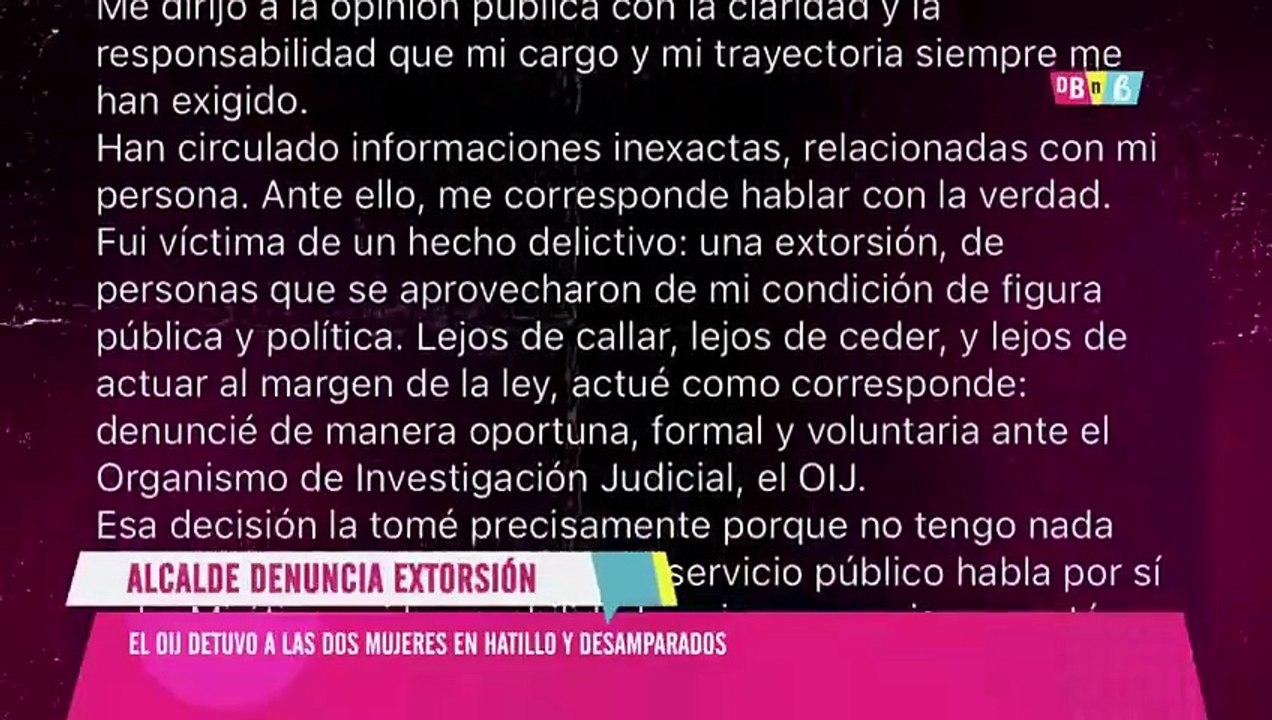 DBB-Domingo Argüello rompe en llanto tras denunciar presunta extorsión [Full Movie]
