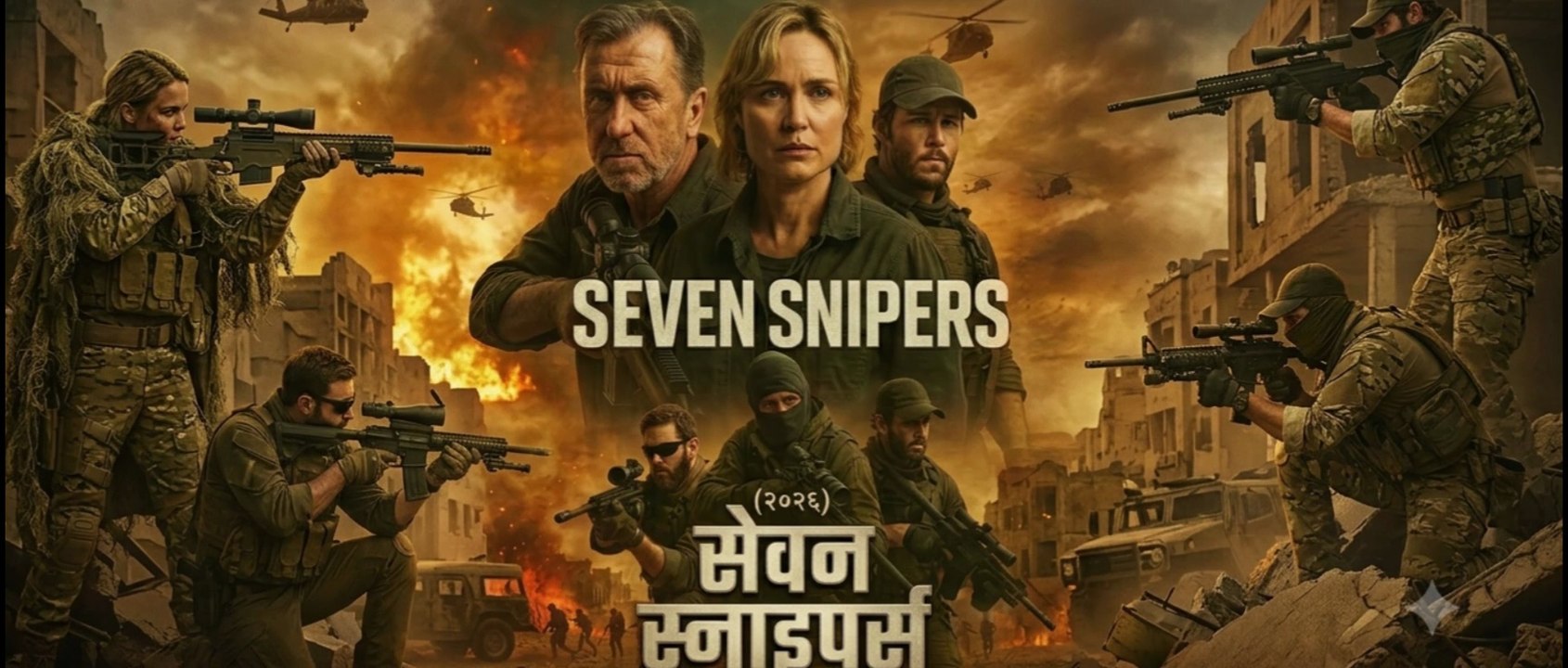 Seven Snipers (2026) Hindi Dubbed