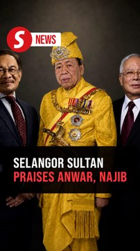 Selangor Sultan thanks Anwar and Najib for LRT3, hits out at Guan Eng and Tony Pua