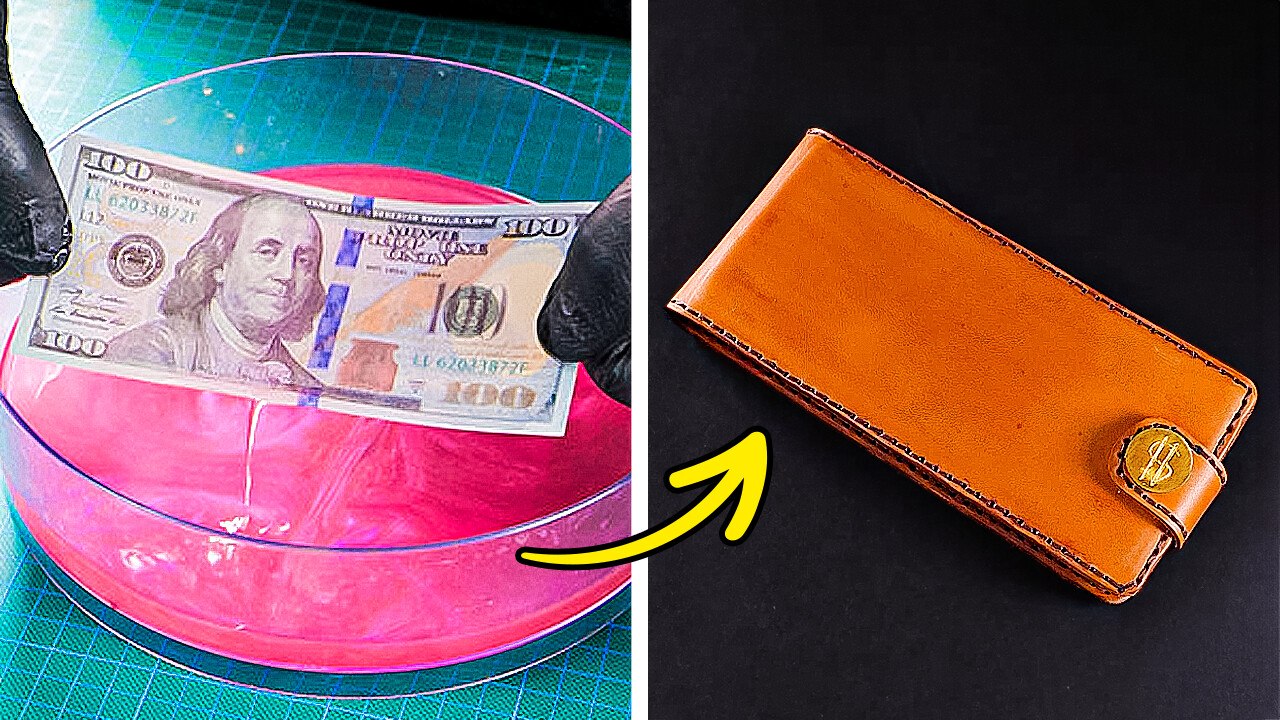 Craft Unique Wallets and Jewelry with Money Magic
