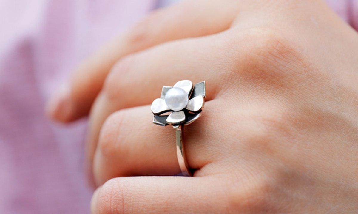 Intricate handmade jewelry creations