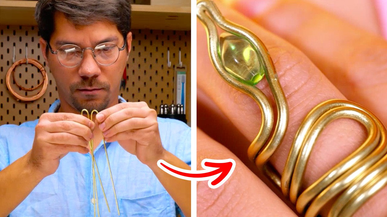 Creative DIY Jewelry: Crafting a Snake Ring and Coin Accessories