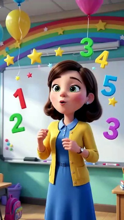 Learn Counting 1–10 for Kids _ Fun Math for Children _Shorts(720P_HD)