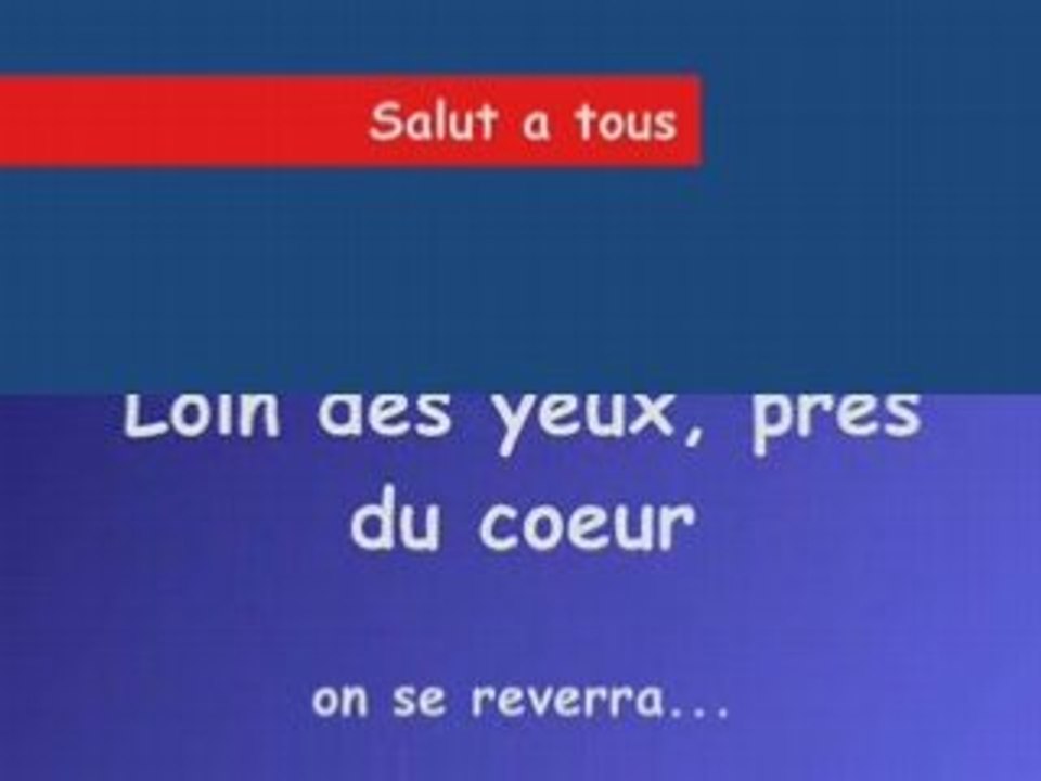 Départ