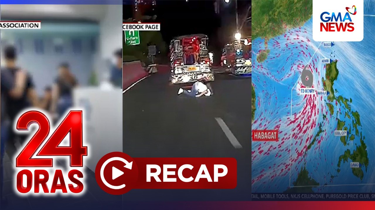 24 Oras: (Part 2) Pasahero, nahulog sa jeep; Ilang employer organization, tutol sa laki ng ibinigay na umento sa sahod; Update sa Bagyong Henry, atbp