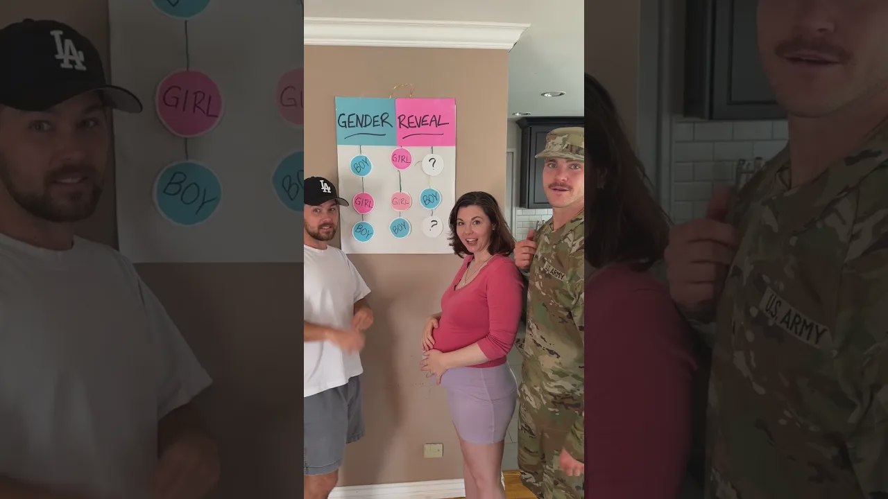 Révélation du sexe du bébé qui tourne mal : un soldat rentre plus tôt que prévu 😱