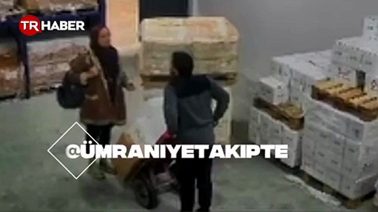 Görüntüler Ümraniye'den: Satış yapmak için girdiği dükkanda erkek çalışanı taciz etti-2