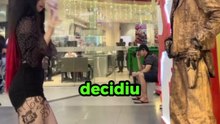 Desafiando a Estátua que dança...