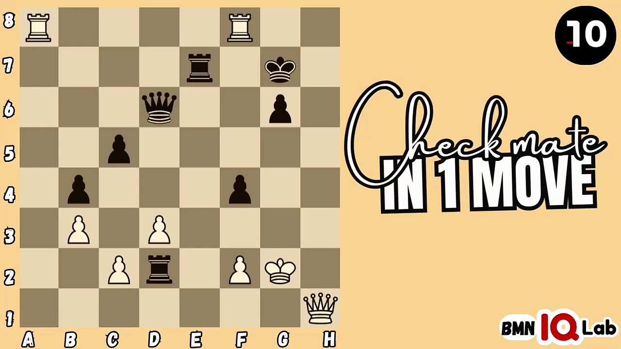 #NextLevel ️📈 Can you checkmate in 1 move? (Part 91) (White to play)♟️
