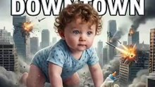 Skyscraper-Sized Baby Crawls Through Downtown EP 04